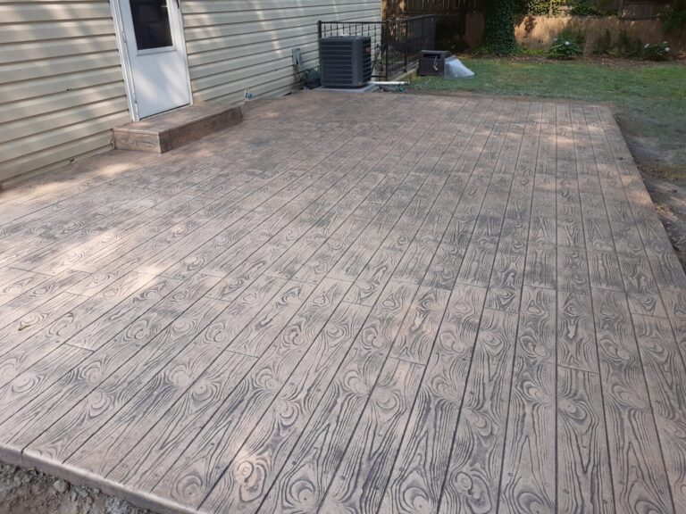 Stamped Patio